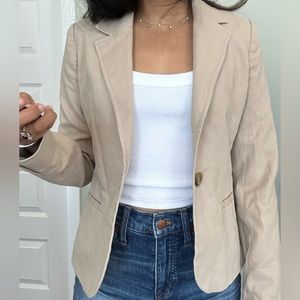 Beige Blazer